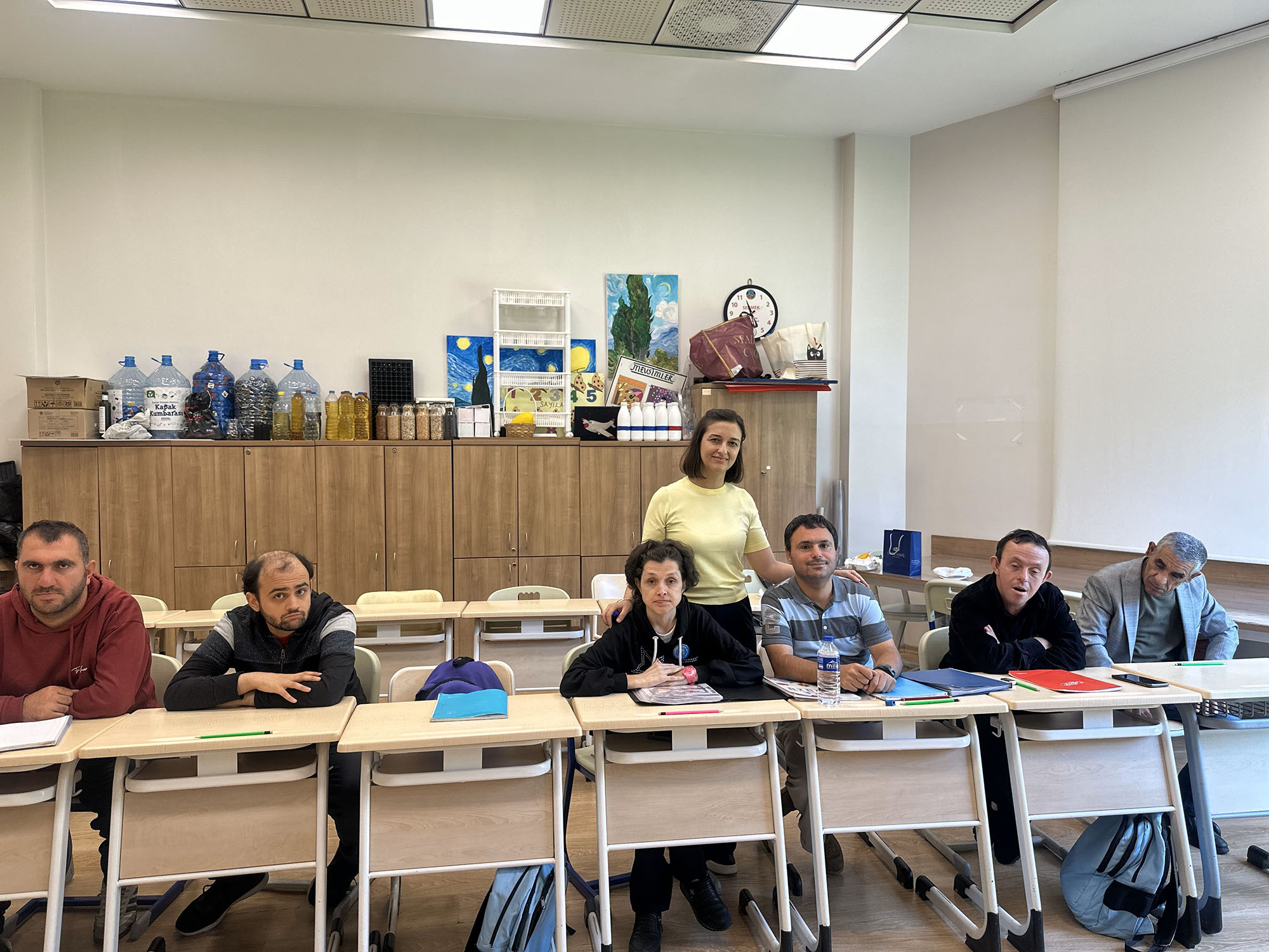 Engelsiz Hobi Atölyeleri’nde ders zili çaldı