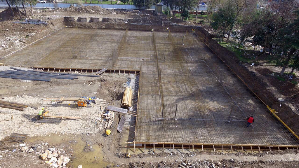 Hendek Park temel atmaya hazırlanıyor