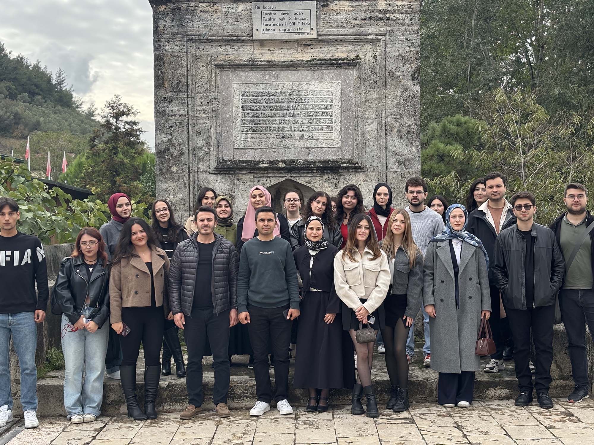 SAÜ öğrencileri tarihin ve doğanın güzellikleriyle buluştu