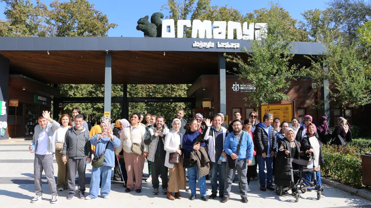 Özel bireyler doğayla iç içe bir gün geçirdi