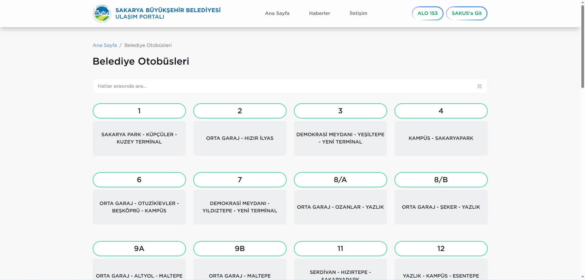 Büyükşehir’den dijital hamle: SAKUS ve canlı takip artık çok daha pratik