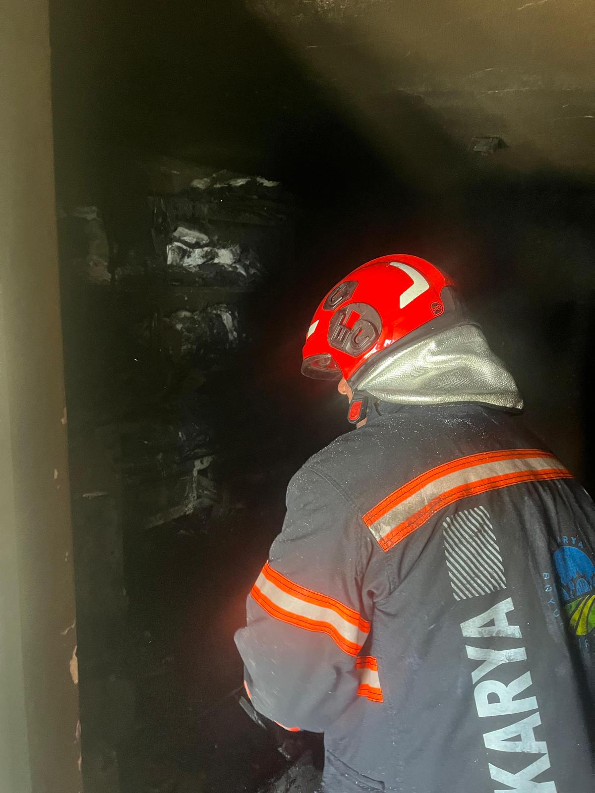 Çanakkale’deki orman yangınına Sakarya’dan destek