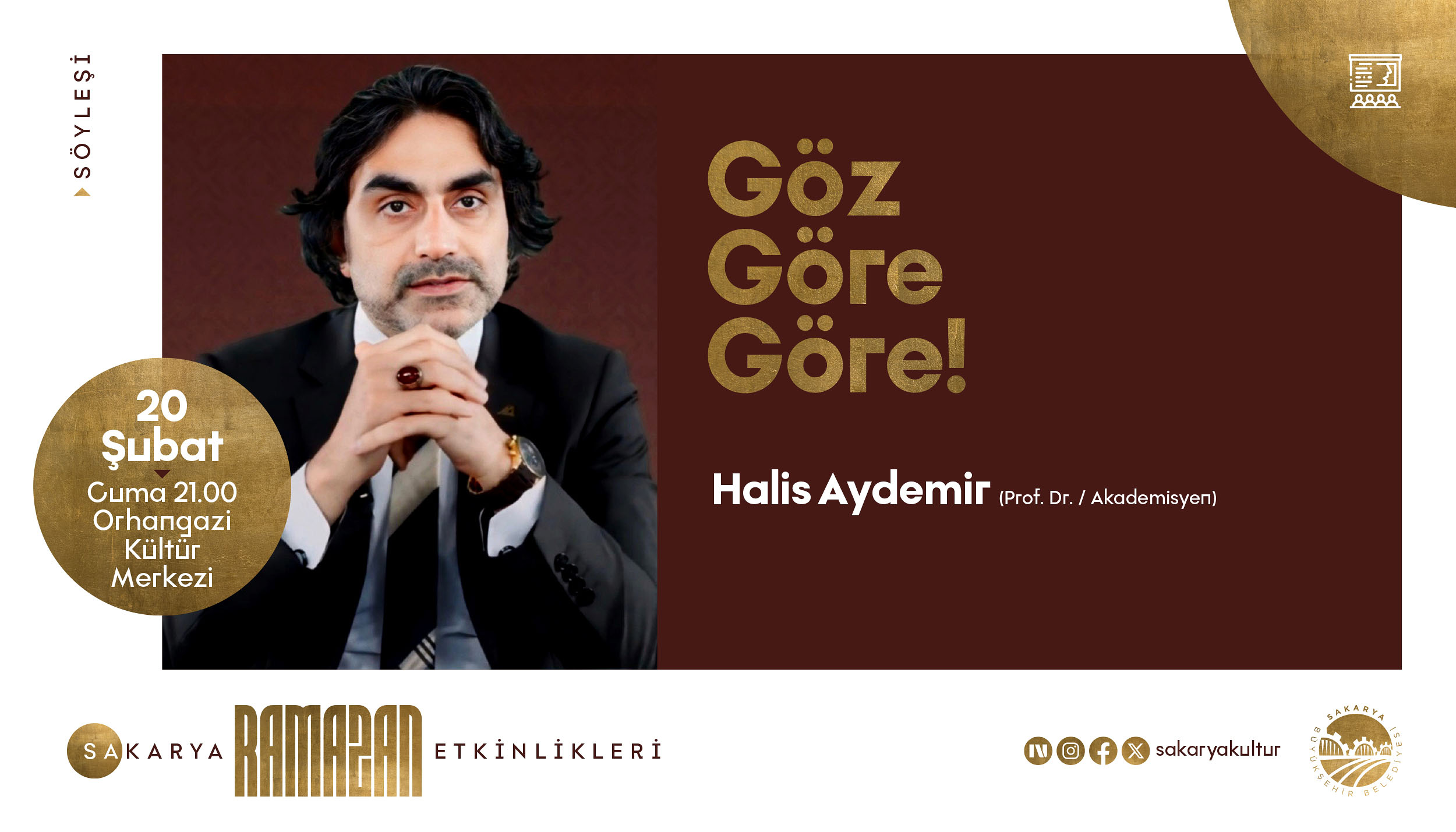 Büyükşehir’in Ramazan kültür sanat takvimi belli oldu