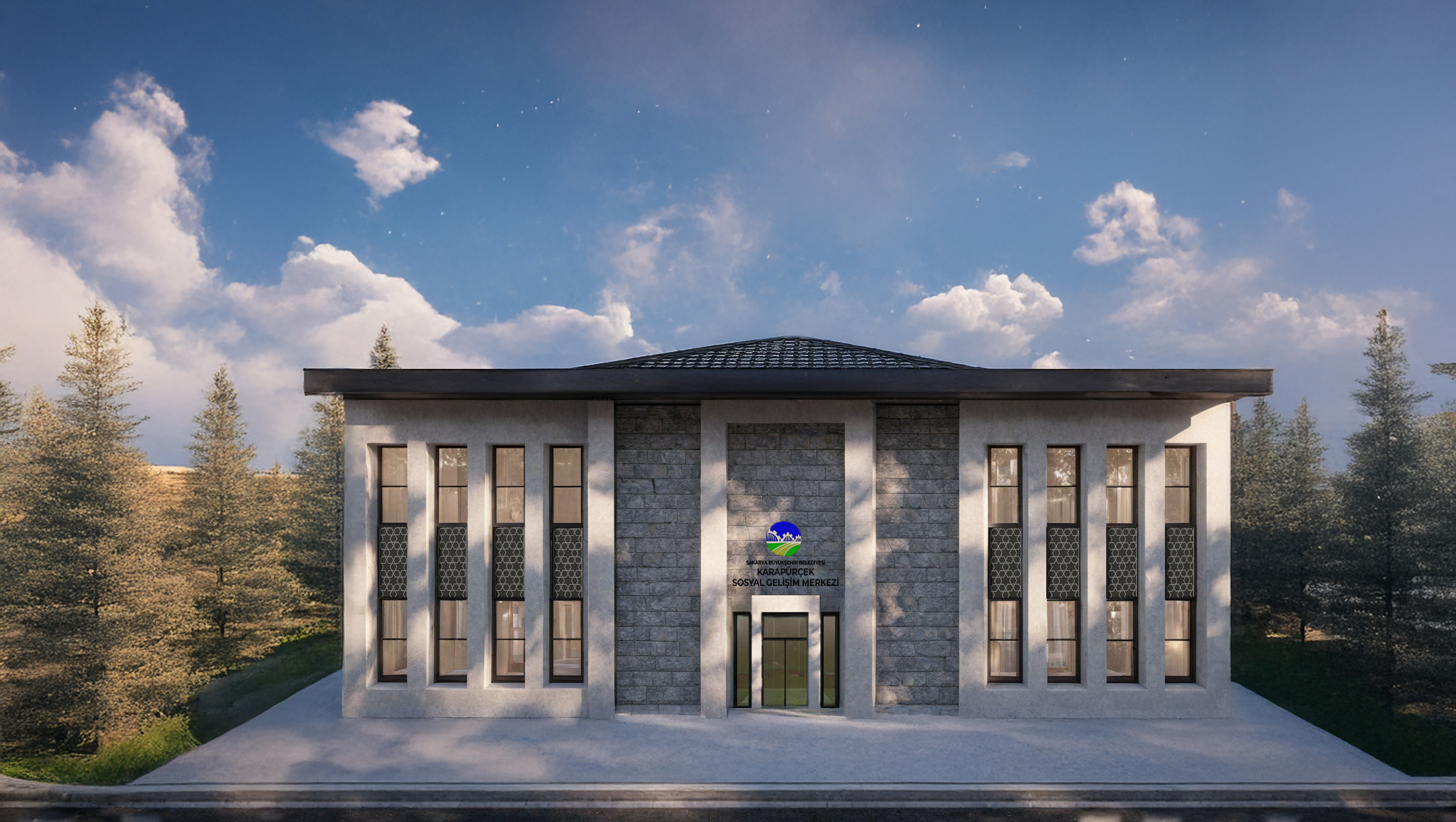 Karapürçek’in sosyal yaşamına değer katacak proje hızla yükseliyor