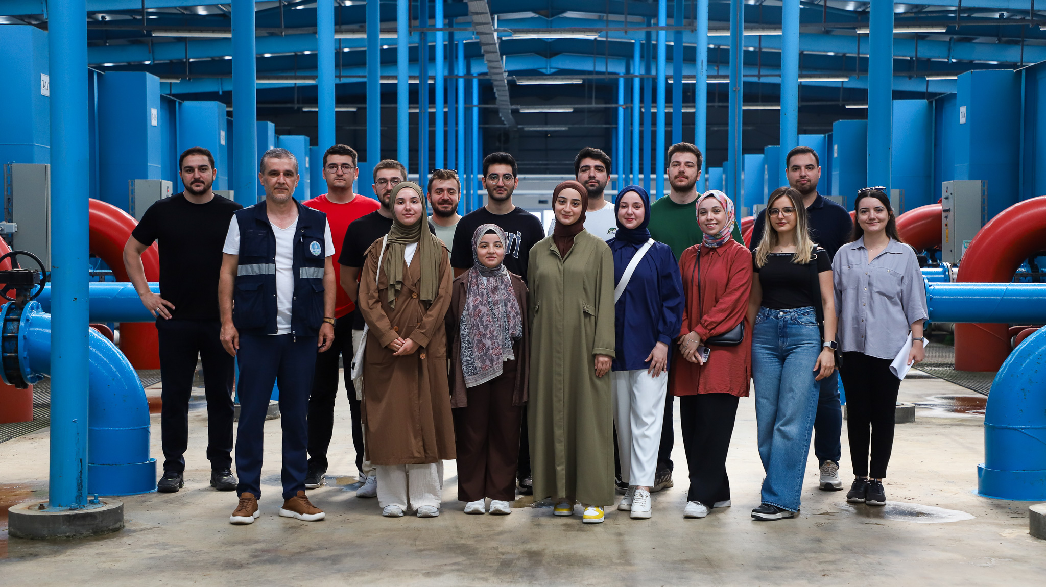 Tıp Fakültesi son sınıf öğrencileri suyun serüvenini yerinde inceledi