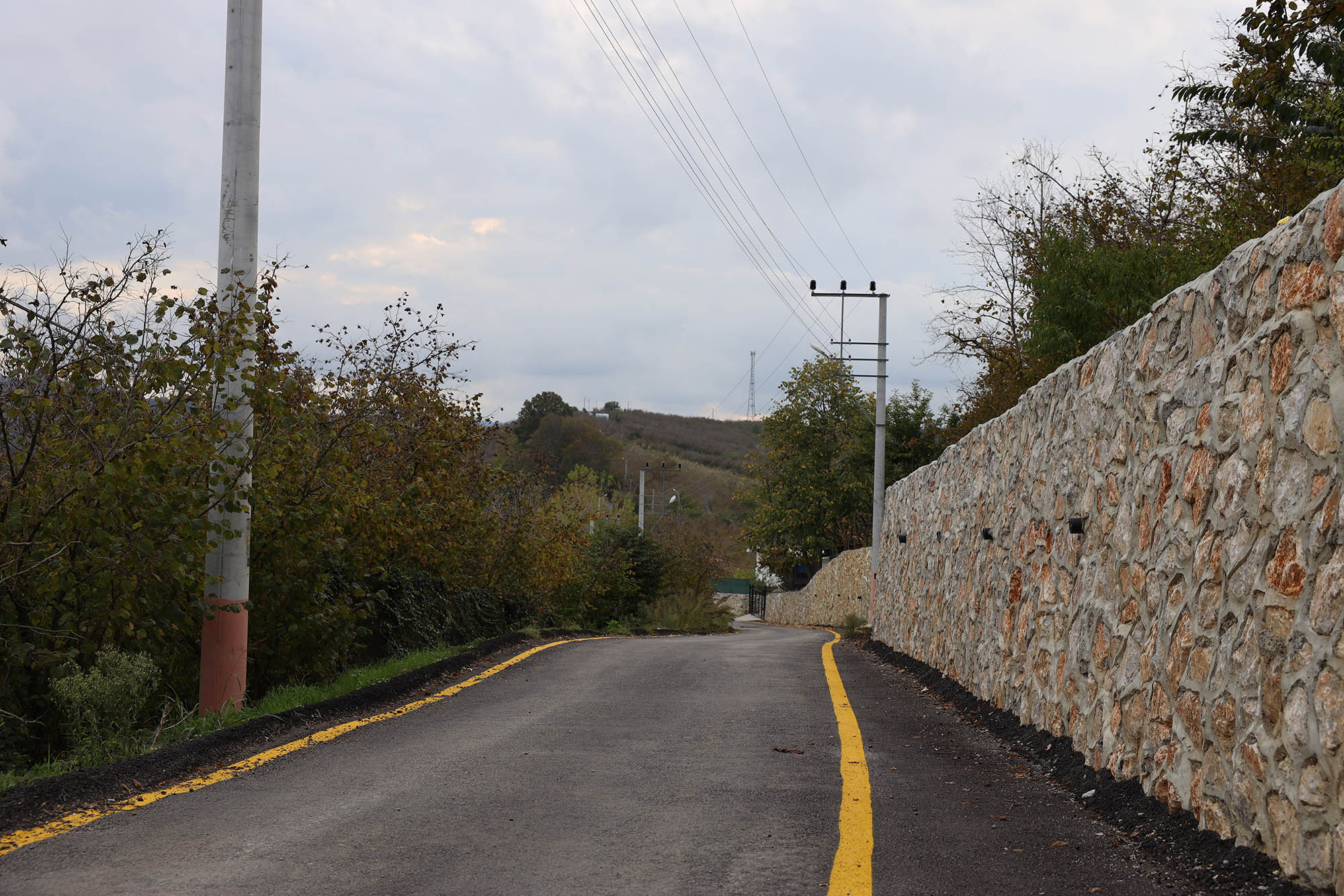 Kuzey kırsalının zirveleri tablo gibi işleniyor