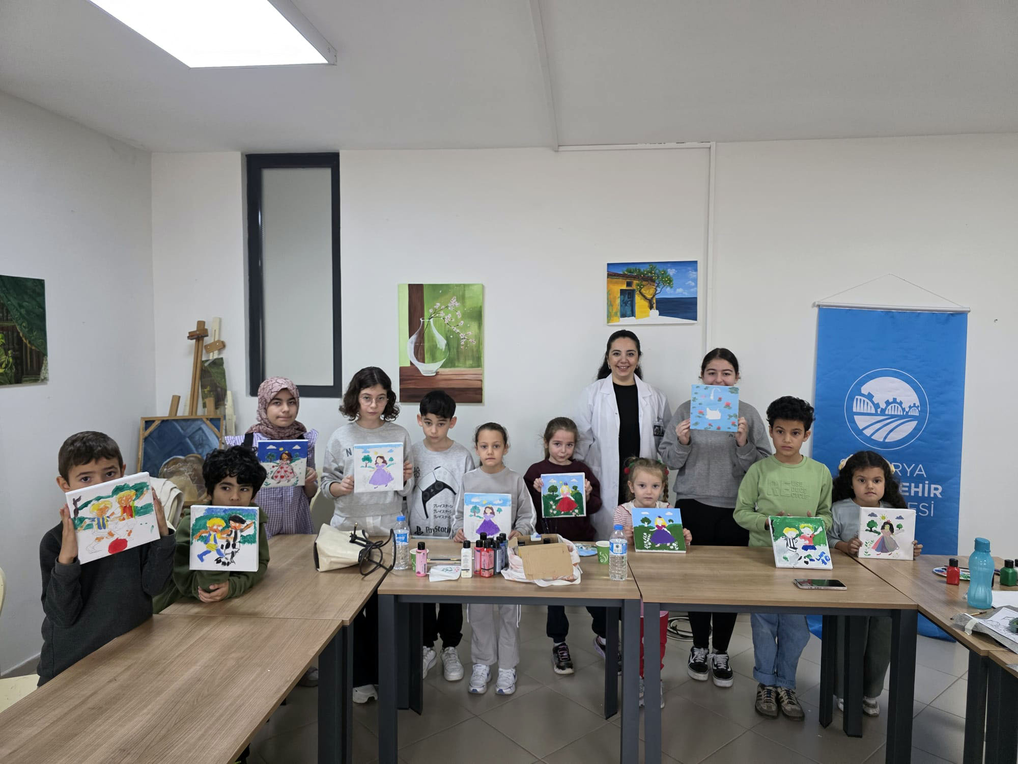 SAMEK’lerde ilk kez: Ara tatil anne-çocuk atölyeleriyle renklendi