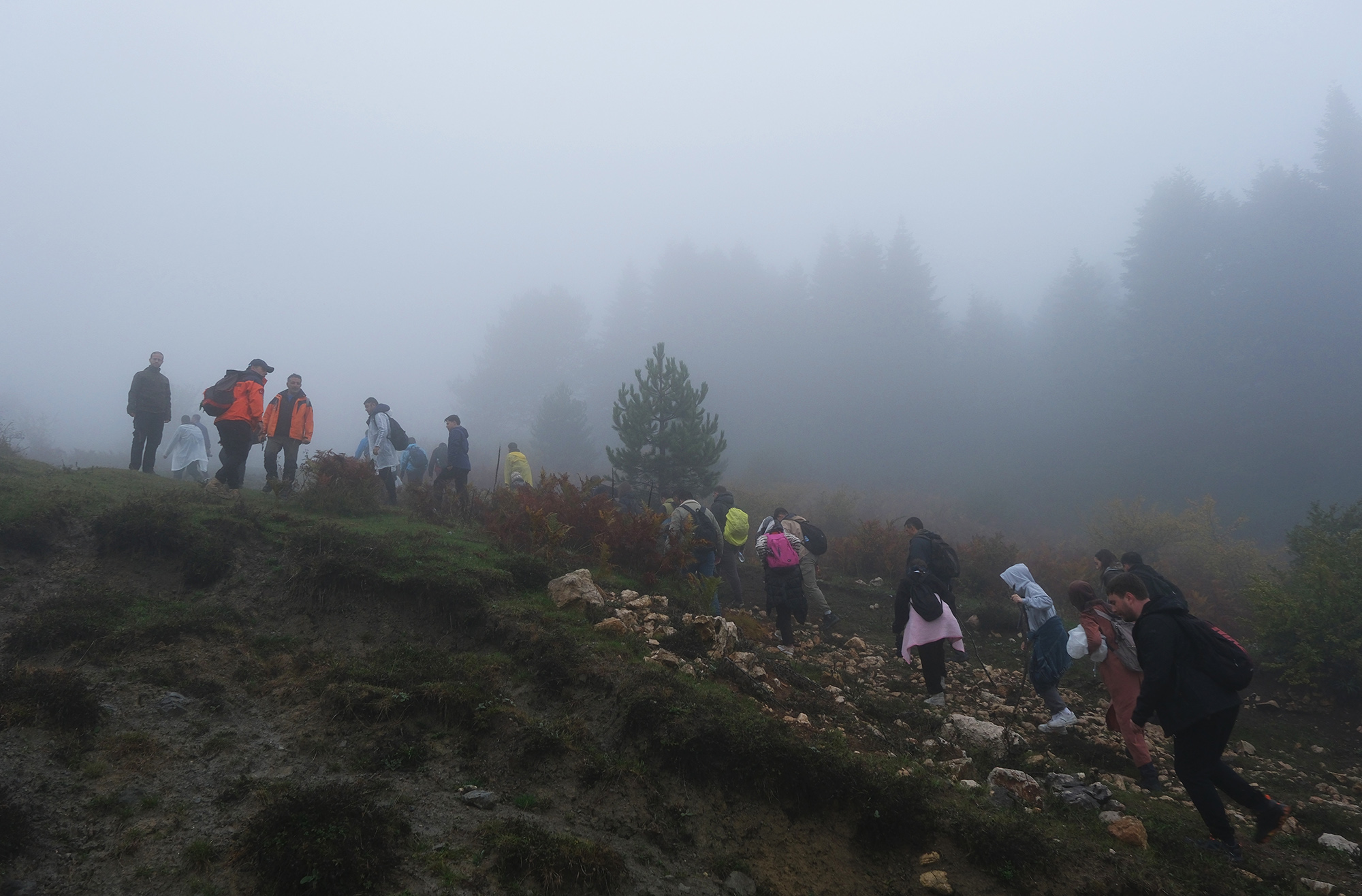 Sisler içindeki Kılıçkaya’da büyüleyici gün 
