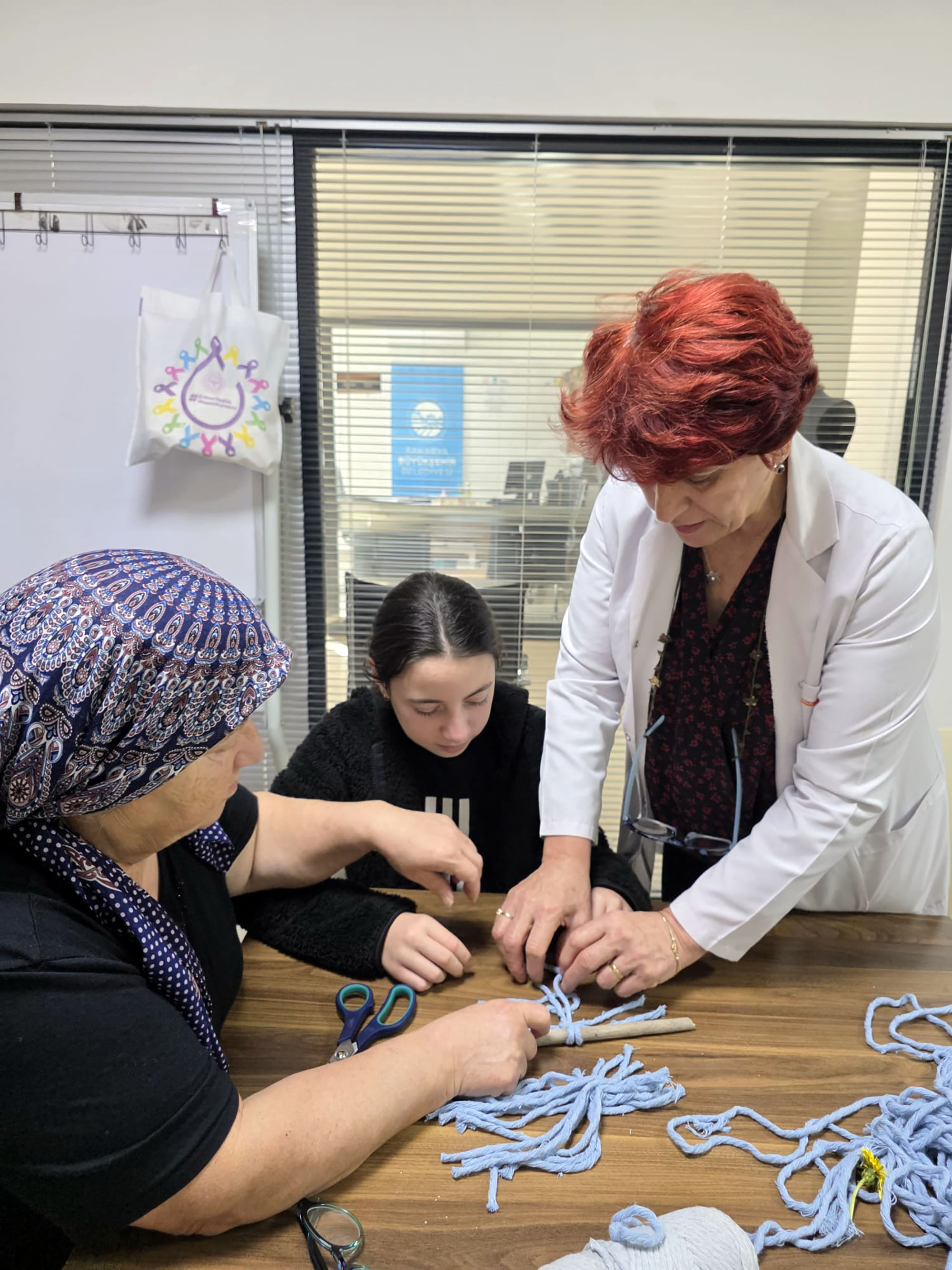 SAMEK’lerde ilk kez: Ara tatil anne-çocuk atölyeleriyle renklendi