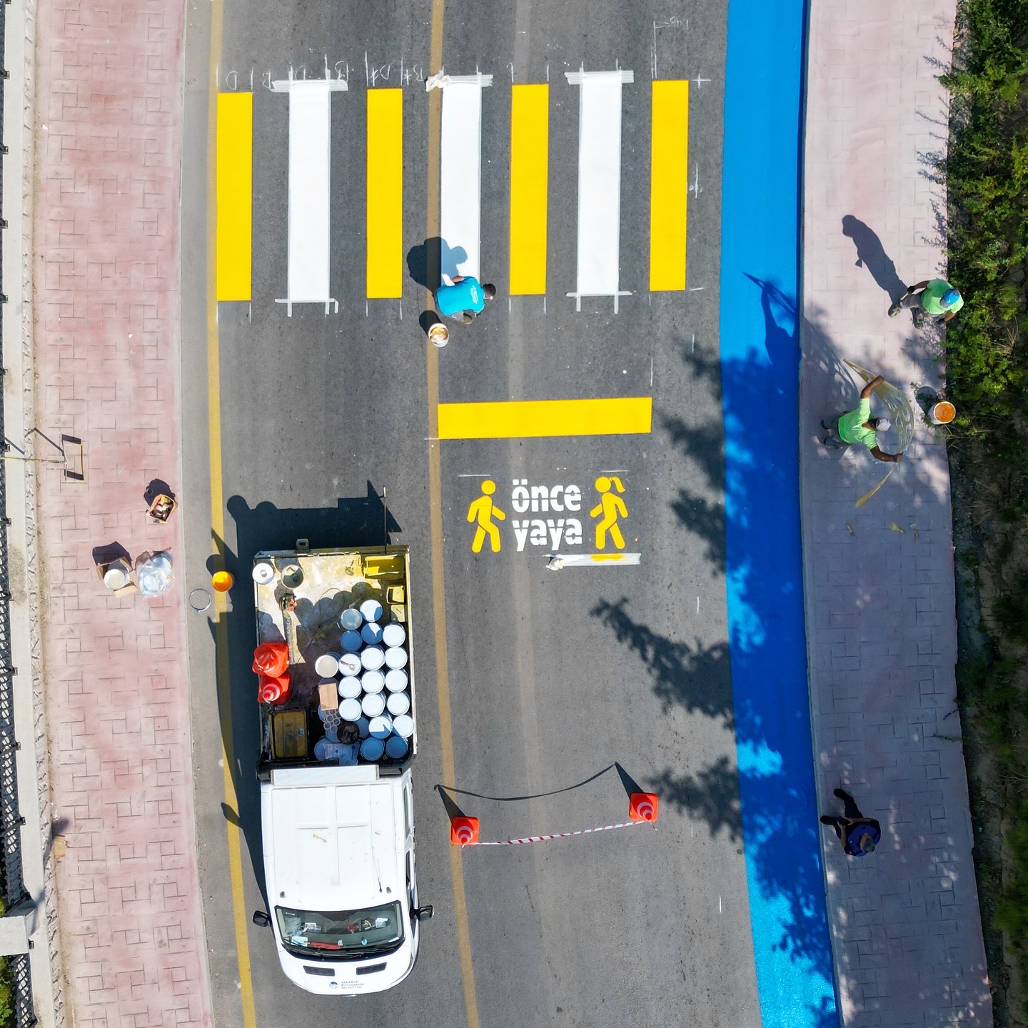 Karacasu’ya modern dokunuş: 2 kilometrelik bisiklet yolu kazandırılıyor