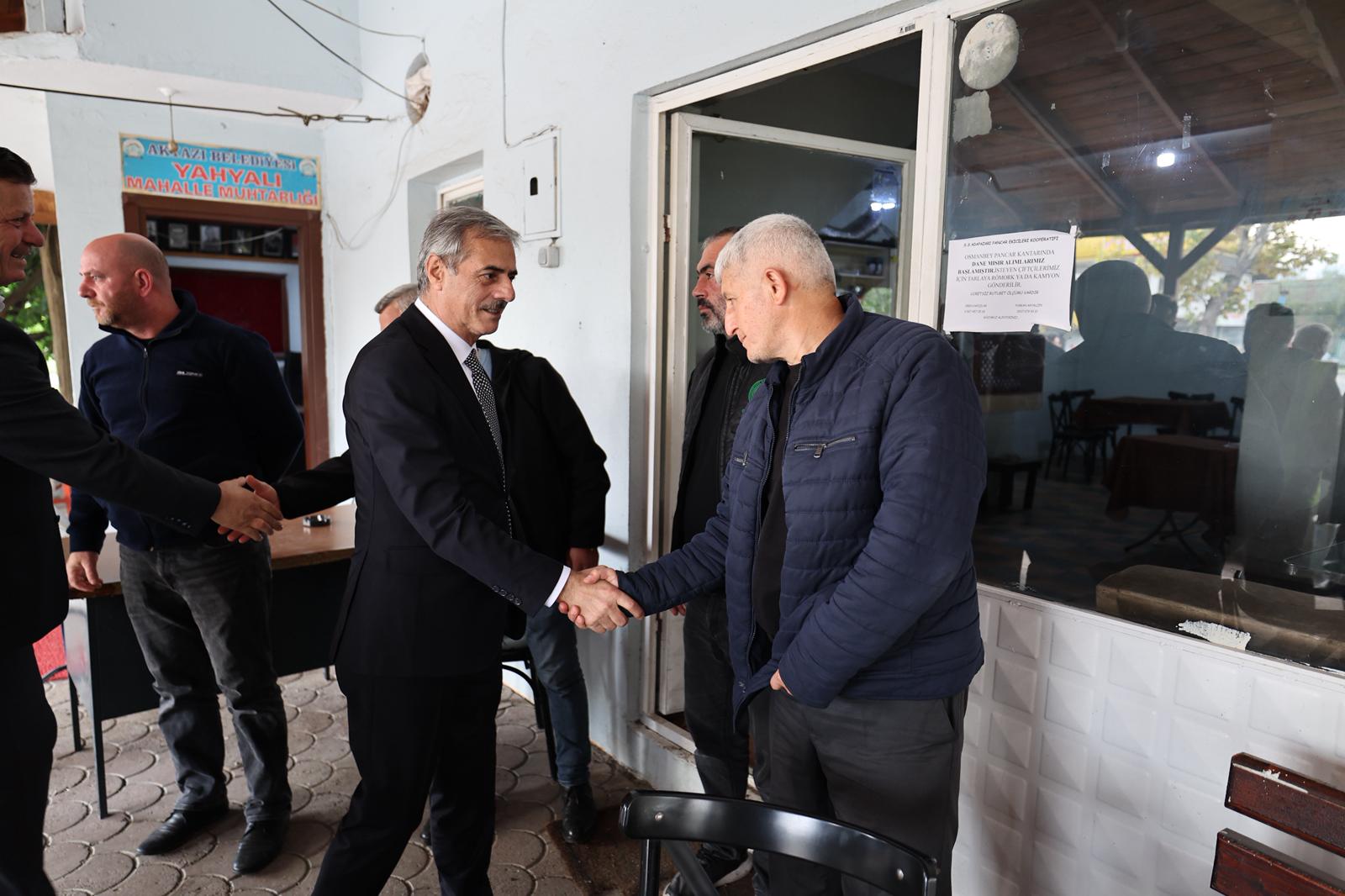 Akyazı’da hizmet ve yatırımlar bir bir tamamlanıyor