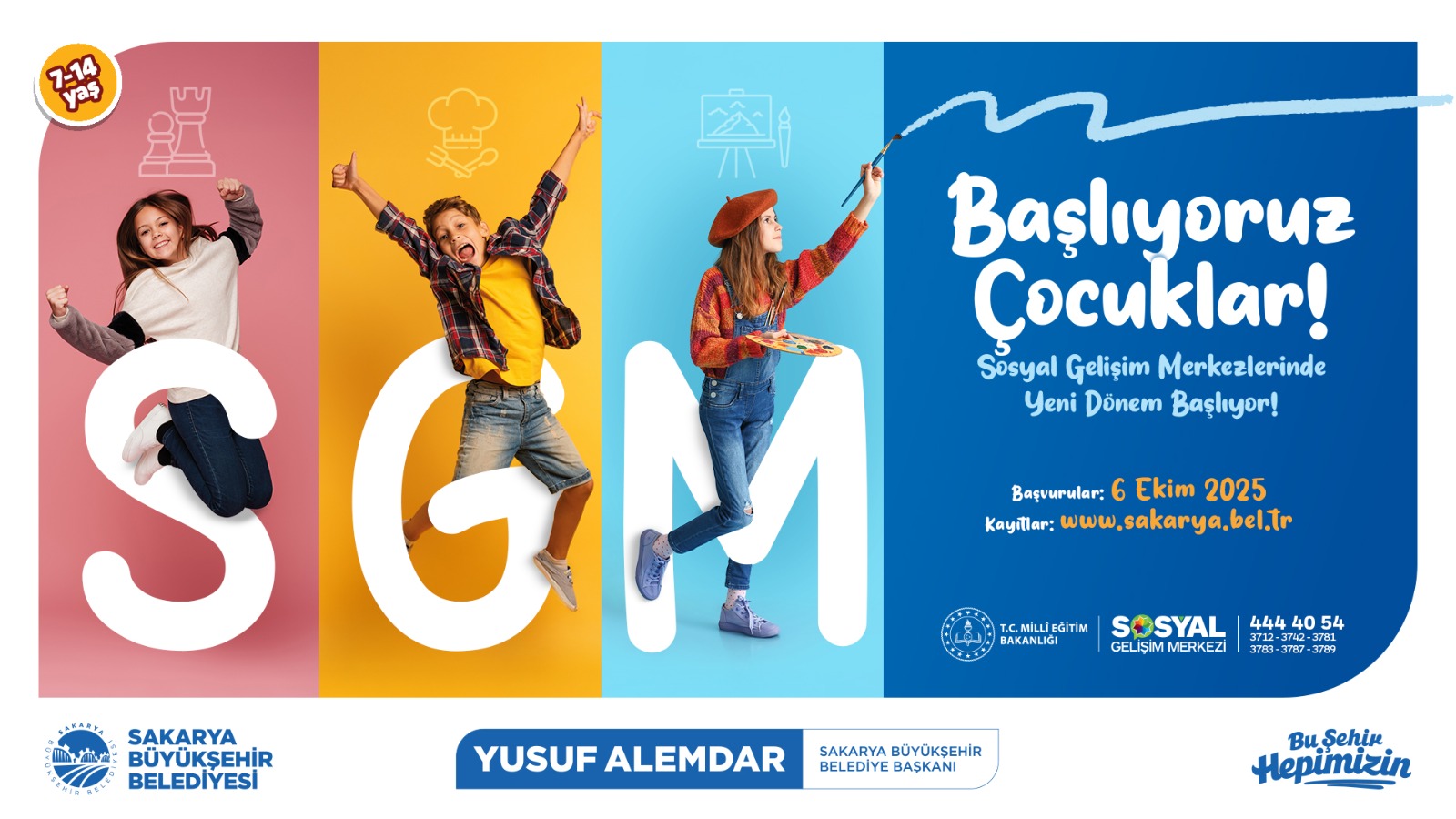 SGM’lerde yeni dönem heyecanı başlıyor