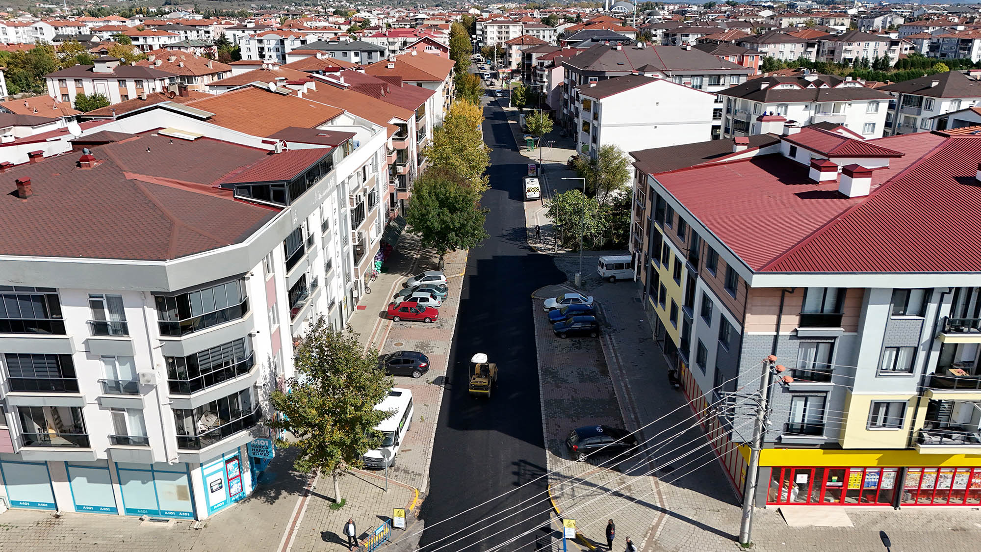 Hendek’te iki önemli güzergaha Büyükşehir dokunuşu