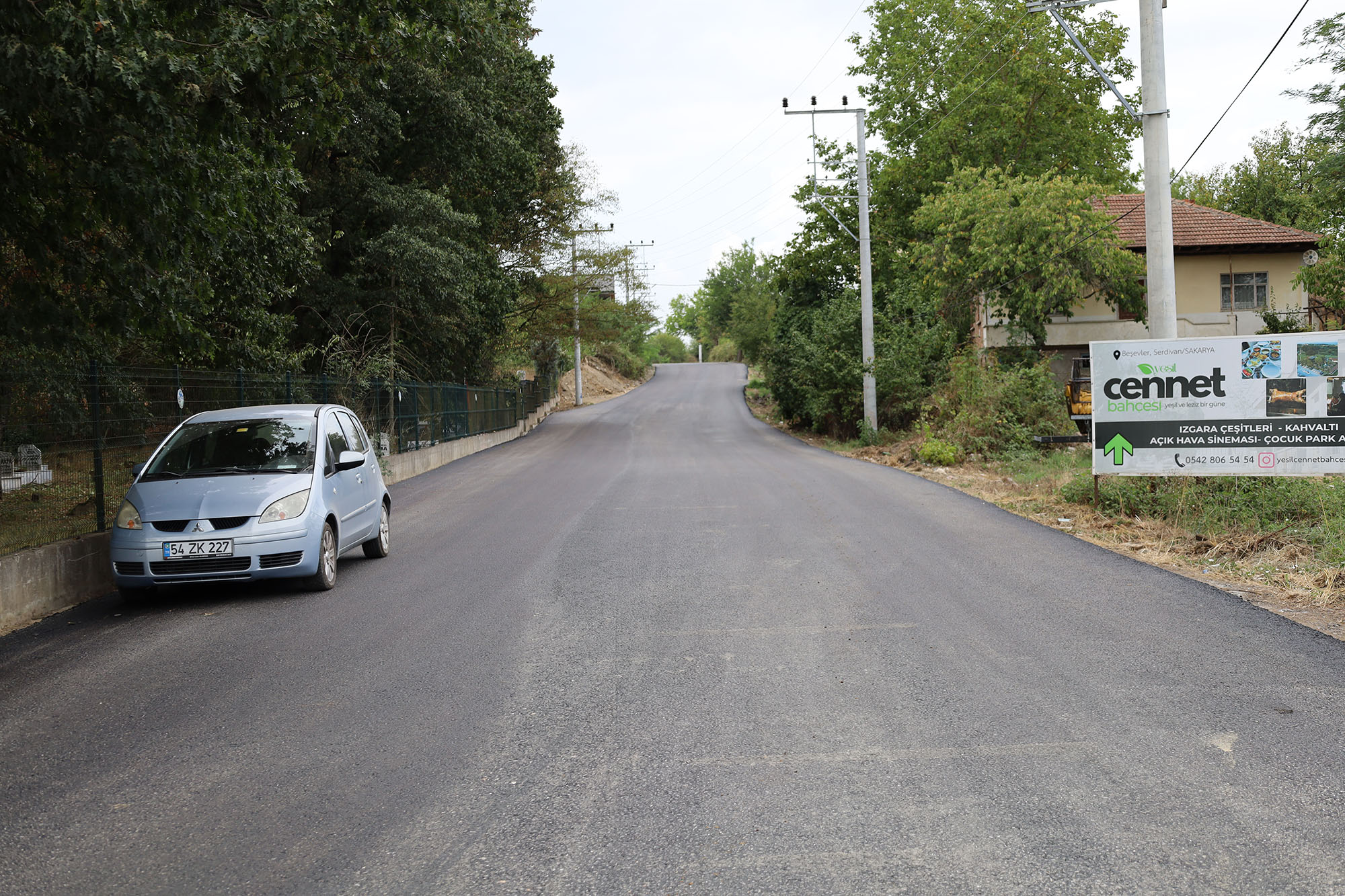 Adapazarı ve Serdivan’ın kırsalında kritik güzergâh Büyükşehirle sil baştan 