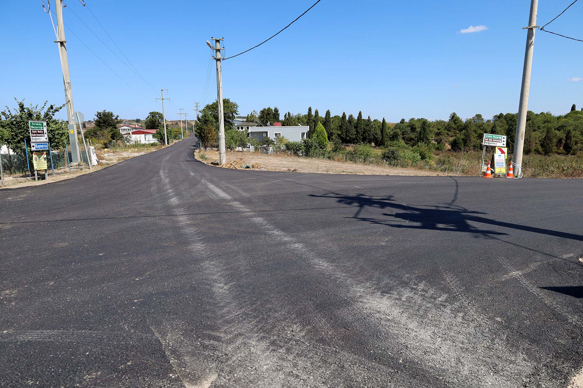 Söğütlü kırsalında ulaşıma konfor ve güven getiren çalışma: 4 mahalleye ulaşan hat sil baştan