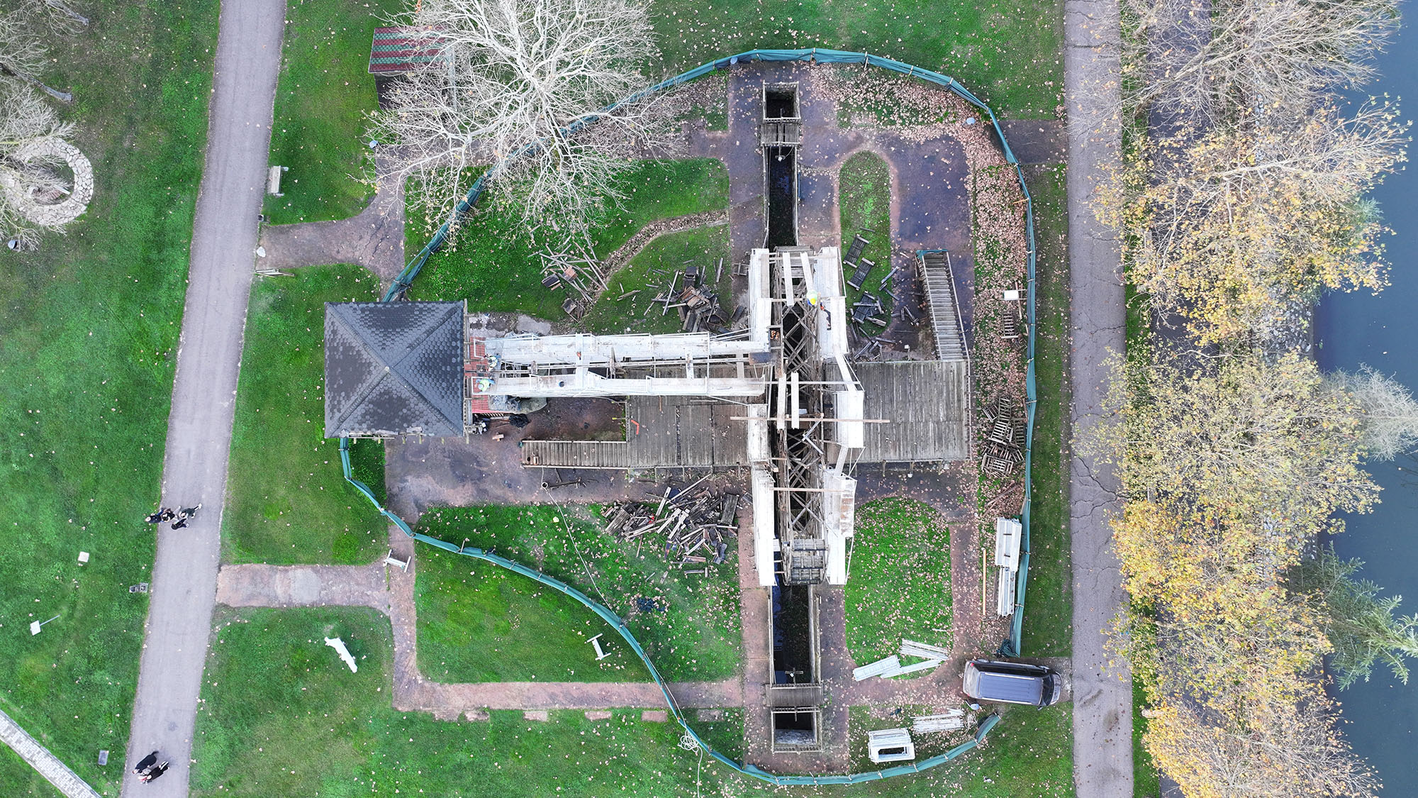 Sakarya’nın simgesi “Tarihi Çark” yenileniyor