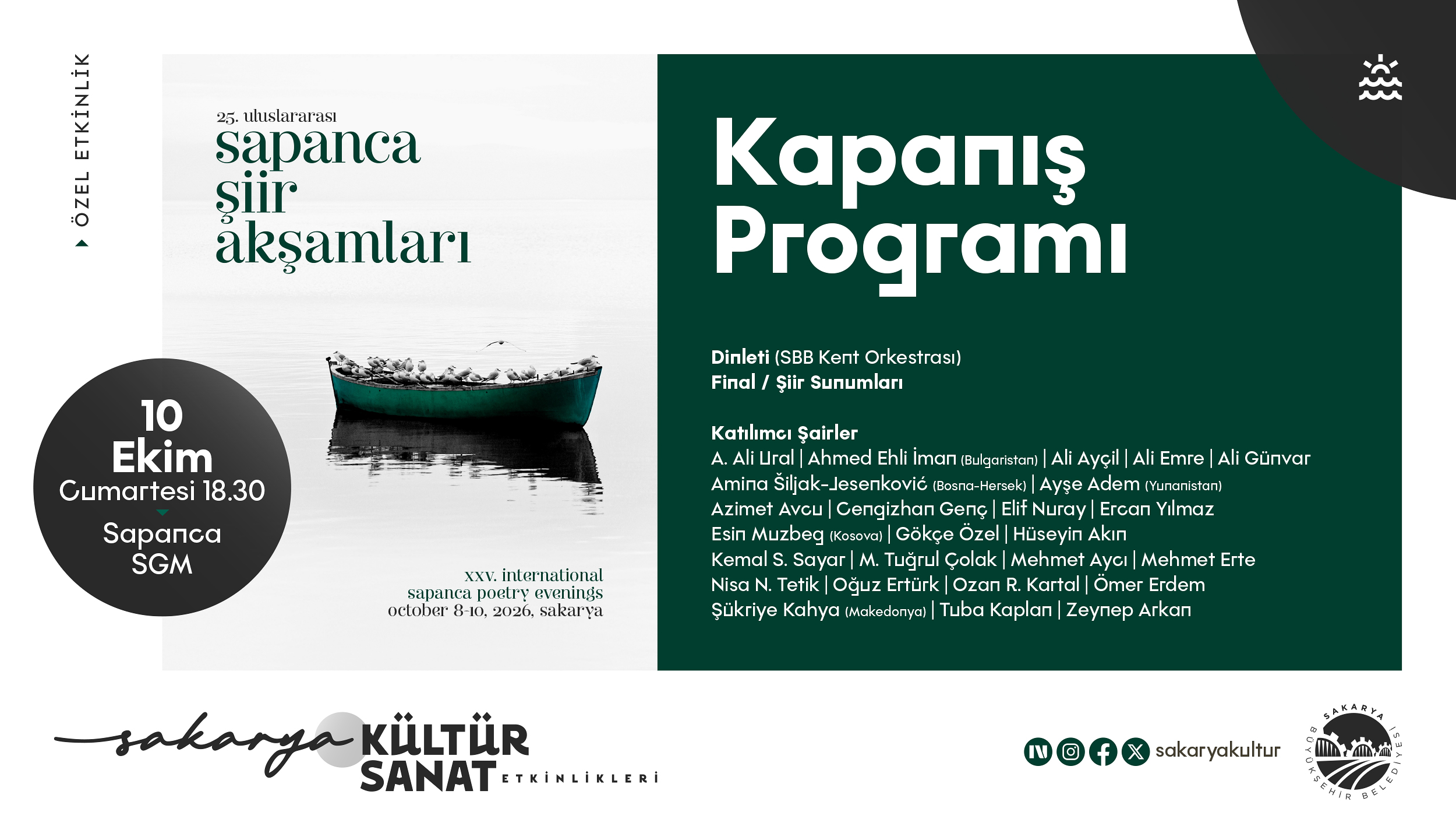 Yeni sezon kültür sanat etkinlikleri Ekim takvimiyle başlıyor