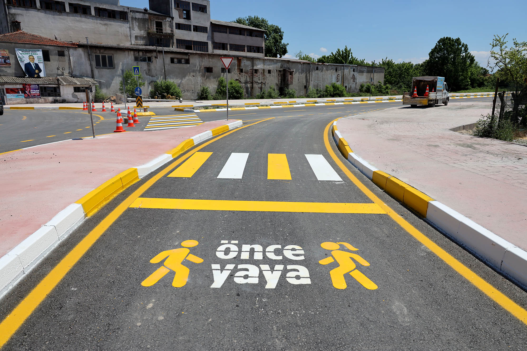 Alpaslan Türkeş Caddesi’nde modern ulaşım dönemi