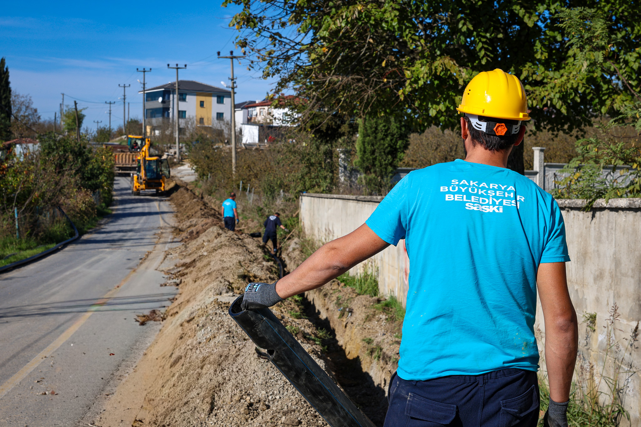 Ferizli Yeni Mahalle’nin 5 kilometrelik içme suyu hattı yenilendi