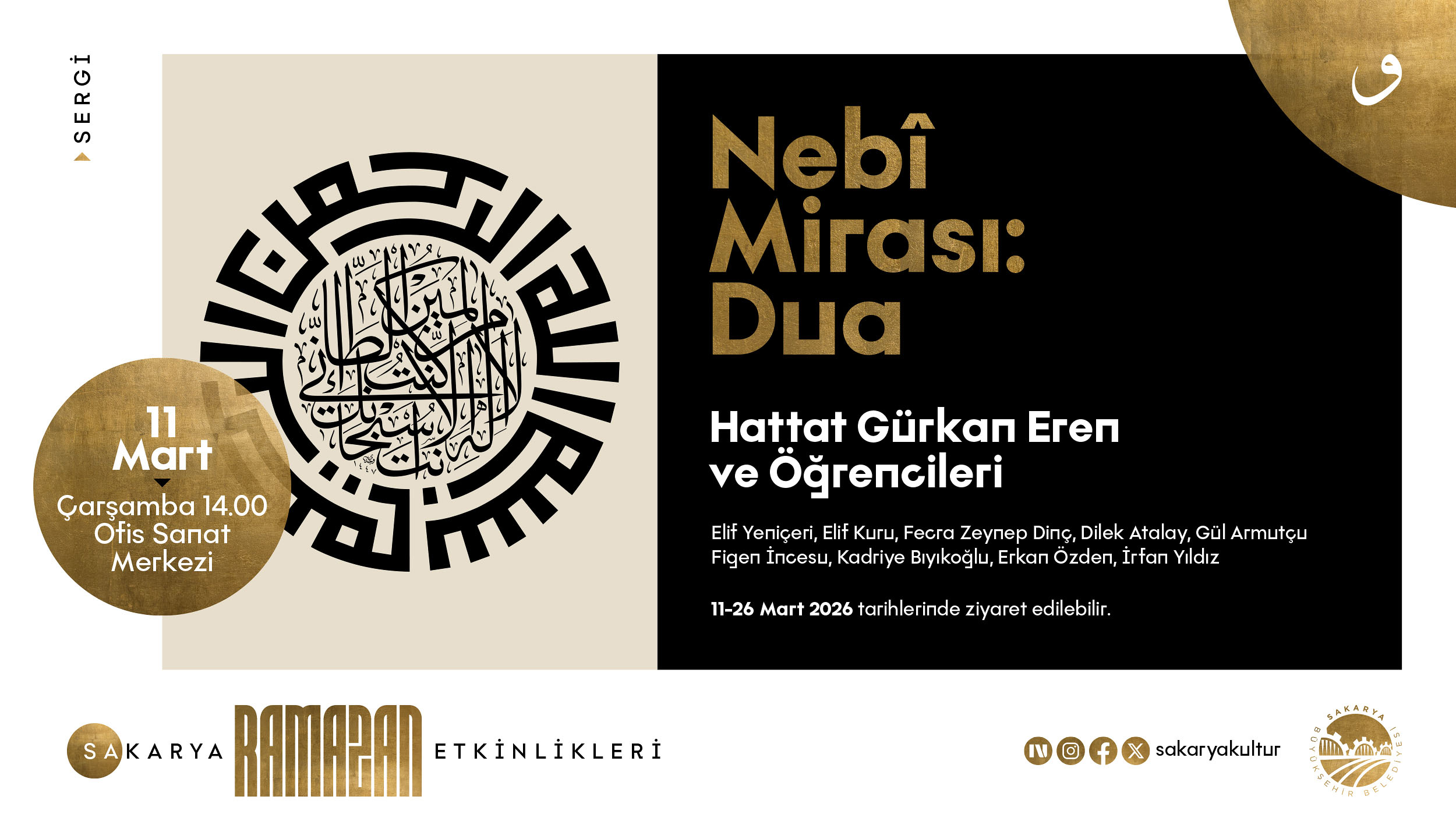 Büyükşehir’in Ramazan kültür sanat takvimi belli oldu