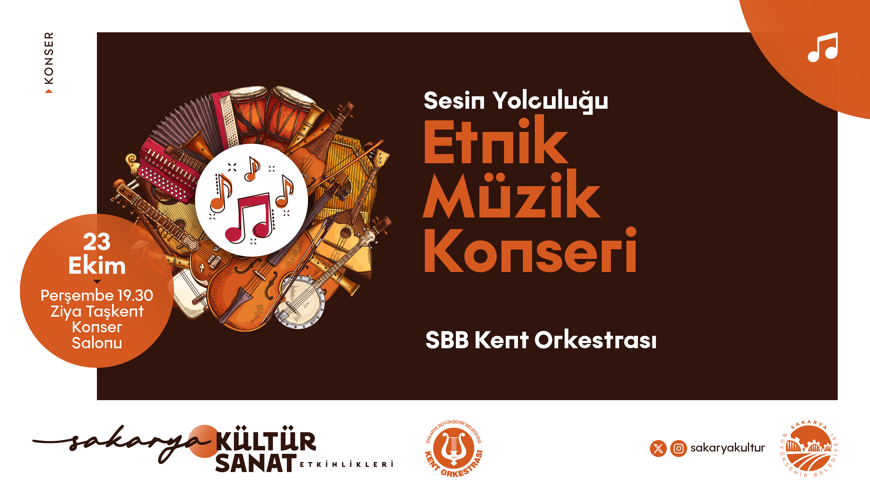 Farklı coğrafyalardan müzikler Sakaryalılarla buluşacak