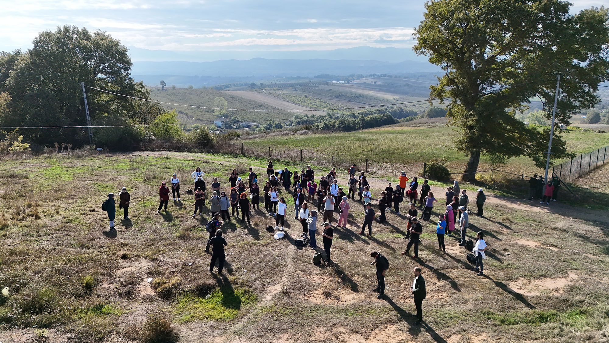 Tabiat aşıklarının Sakarya’daki klasiği sonbaharın muhteşem manzarasında başladı