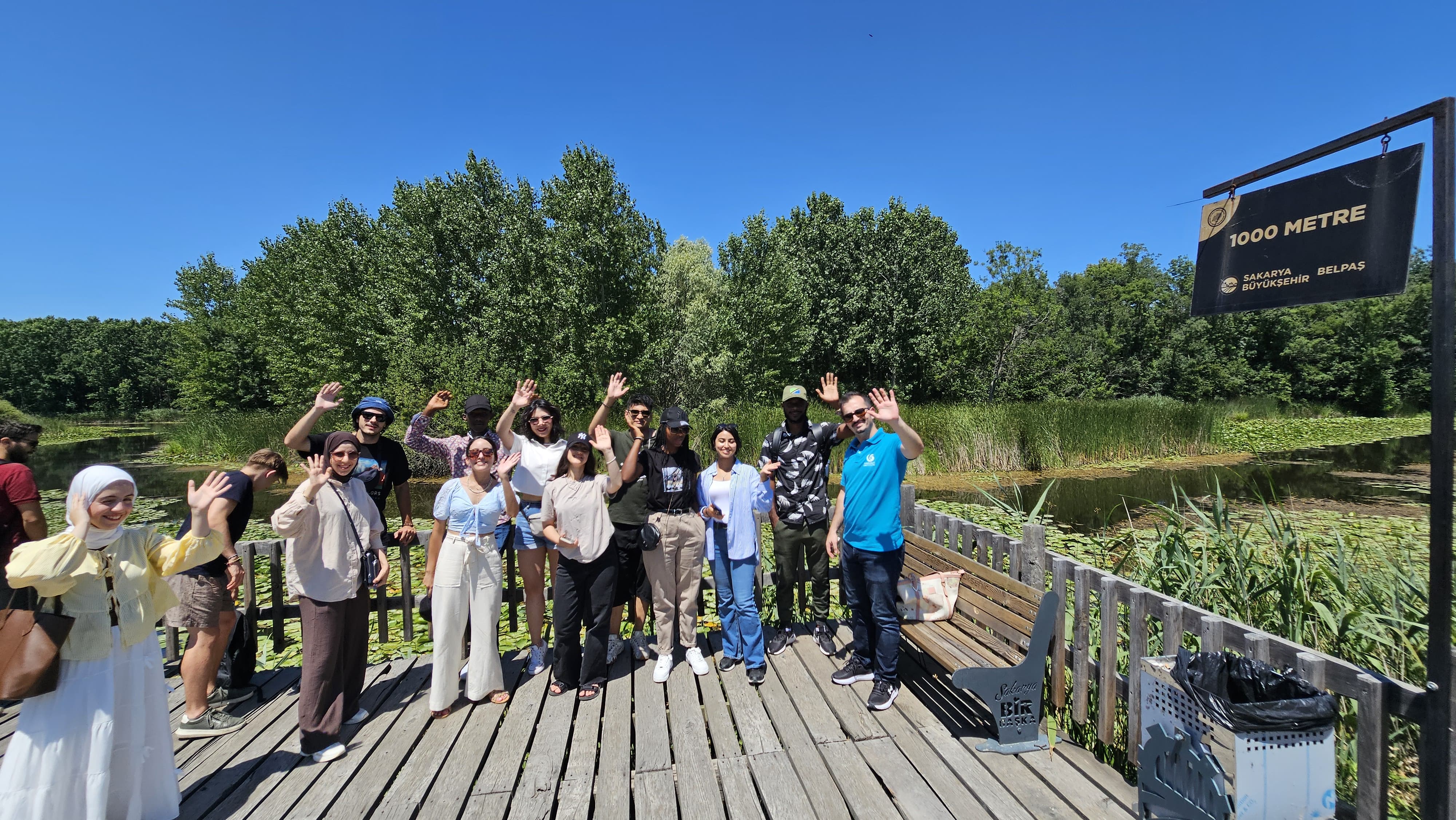Misafir öğrenciler Sakarya’nın doğal güzellikleriyle buluştu