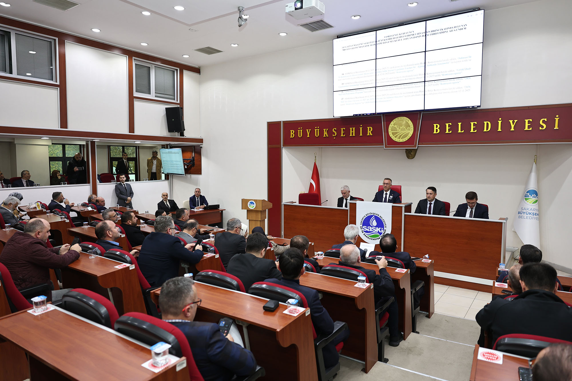 Büyükşehir ve SASKİ’nin 2026 hizmet bütçesi 22 milyar 738 milyon TL