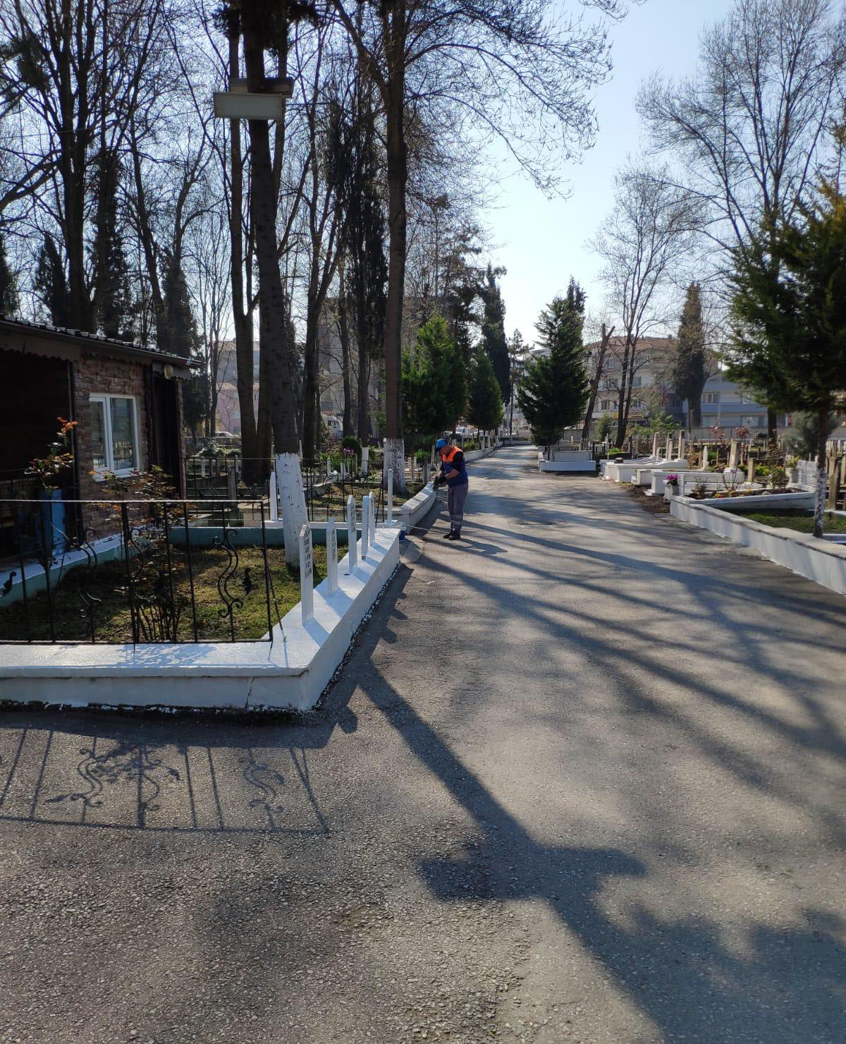 Yorgalar Şehitliği temizlendi