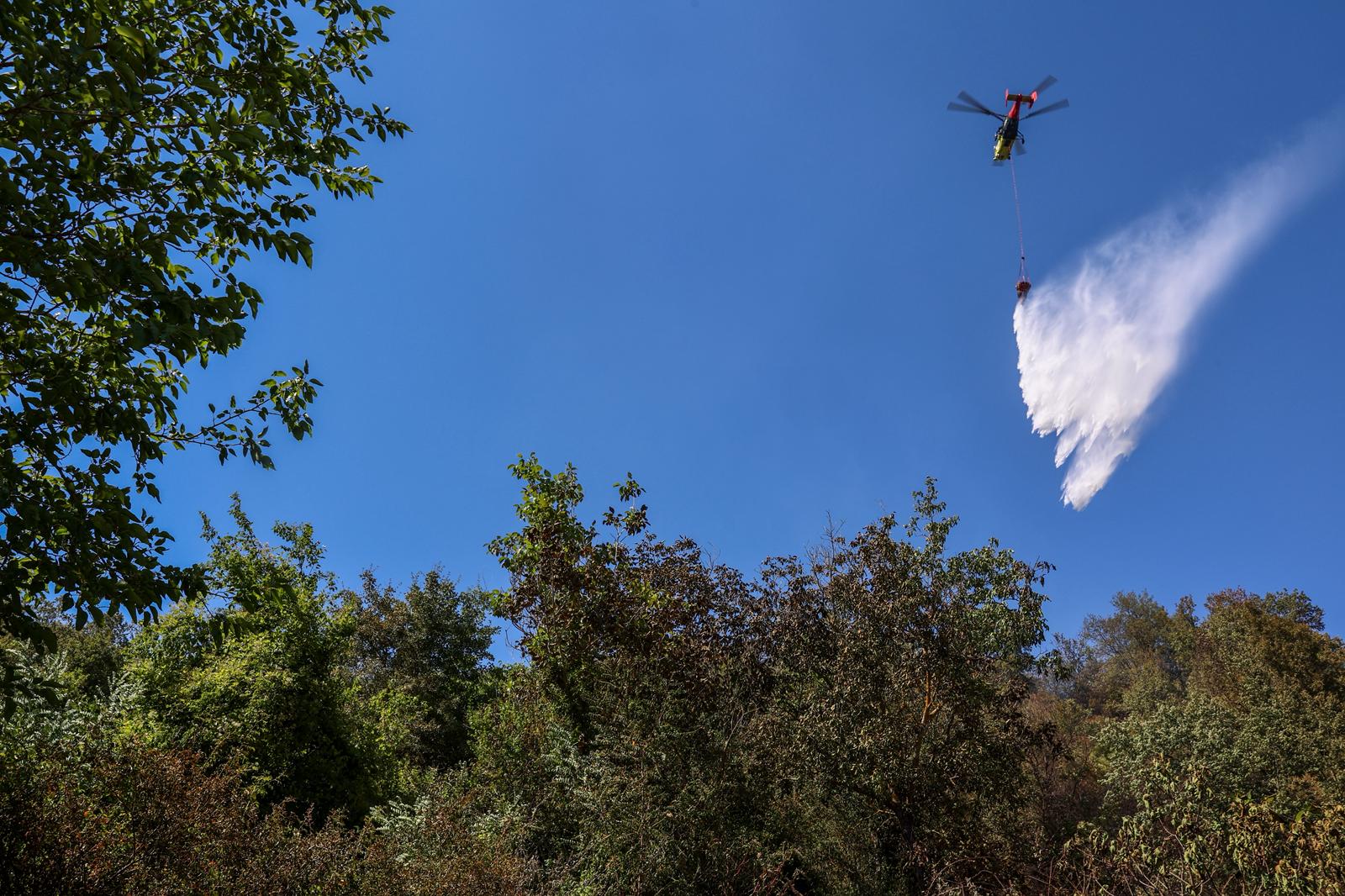 Kömürlük’teki orman yangını kontrol altında