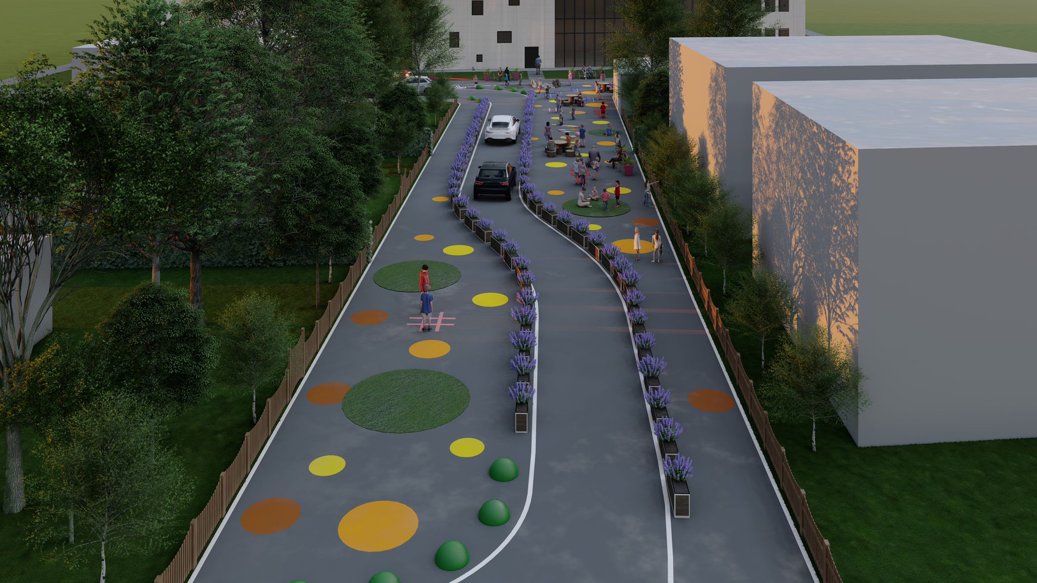 Yaşamın kalbi şehrin sokaklarında atacak