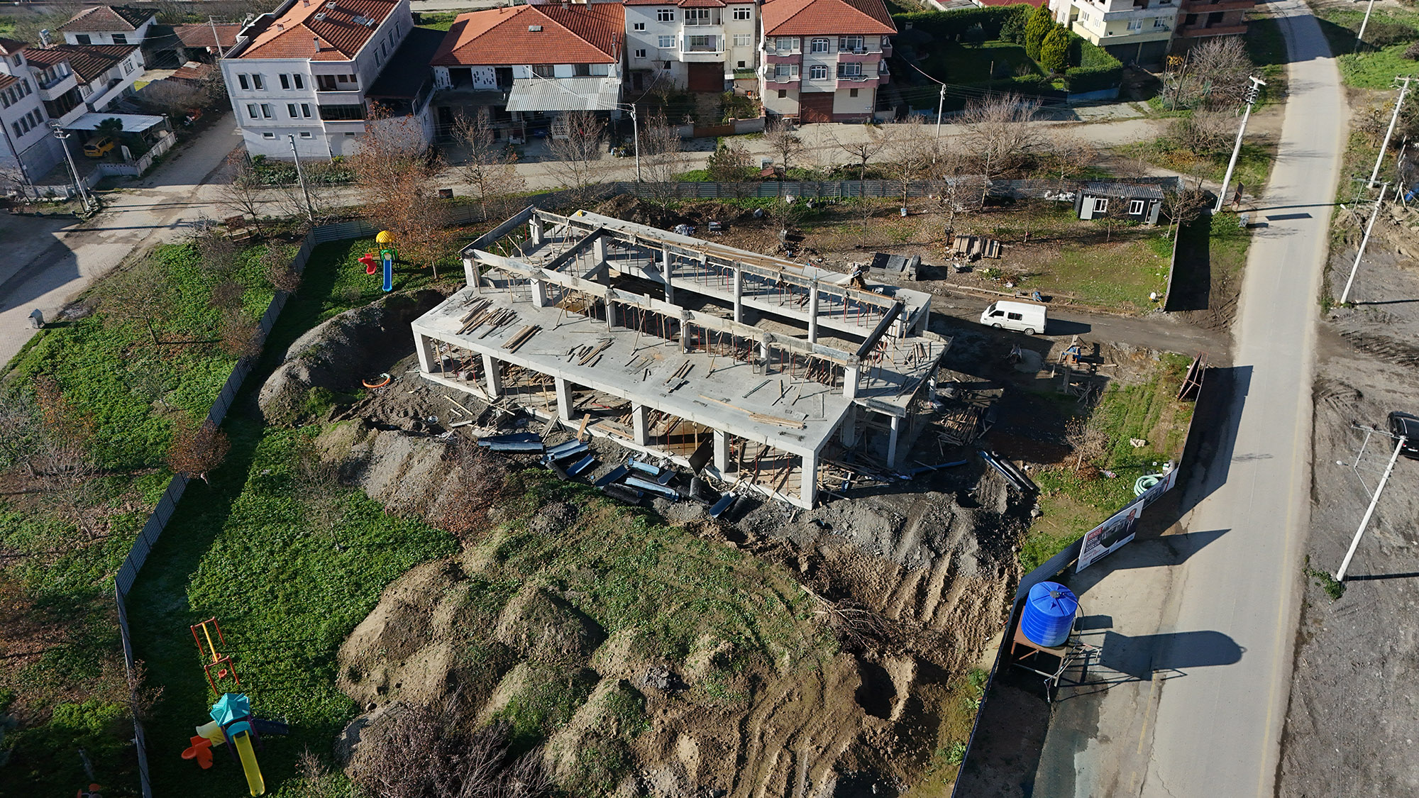 Mekece Sosyal Tesisleri yükseliyor: Yüzde 50 seviyesine ulaştı