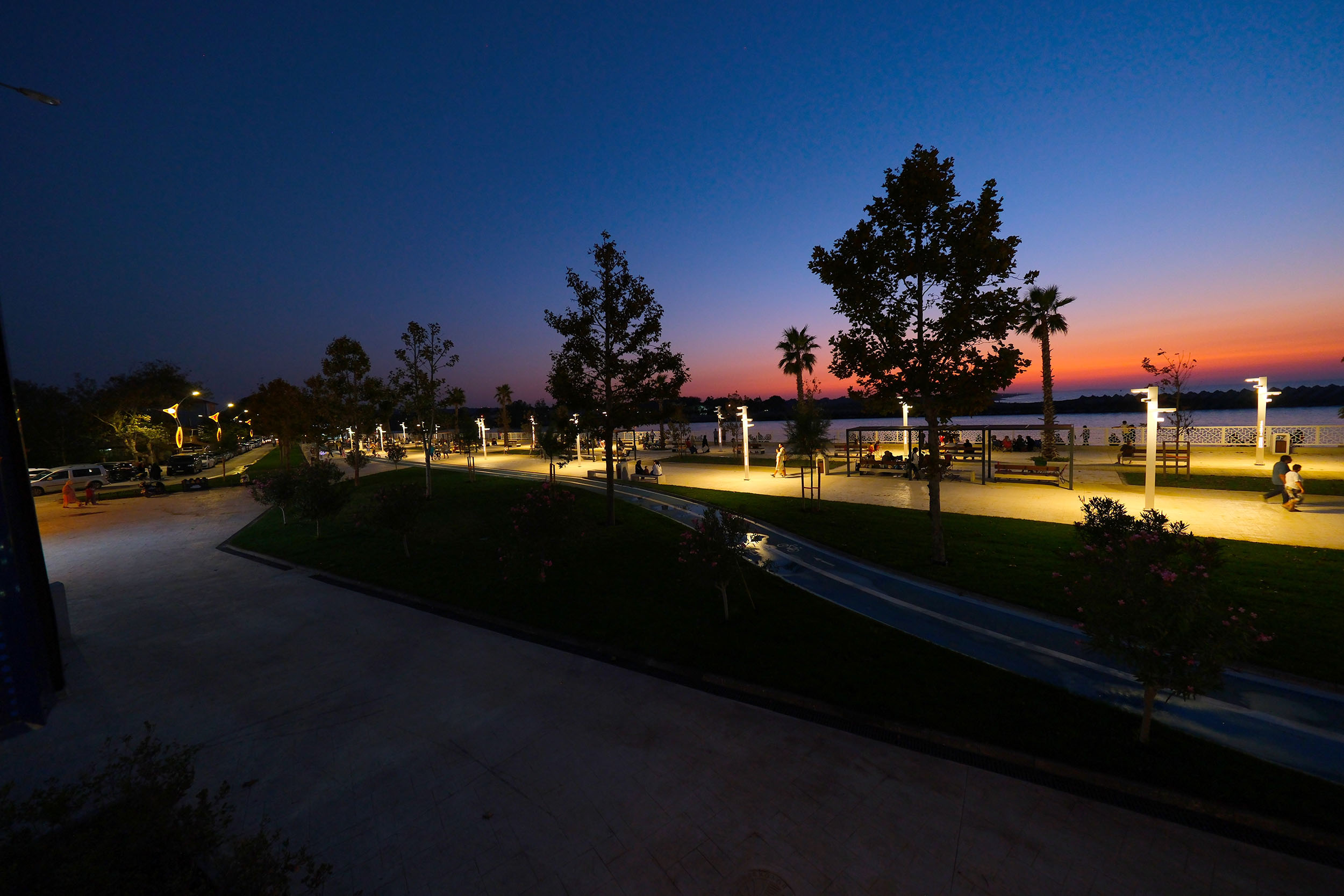 Sakarya’da gün batımının en muhteşem seyir noktasında proje tamam