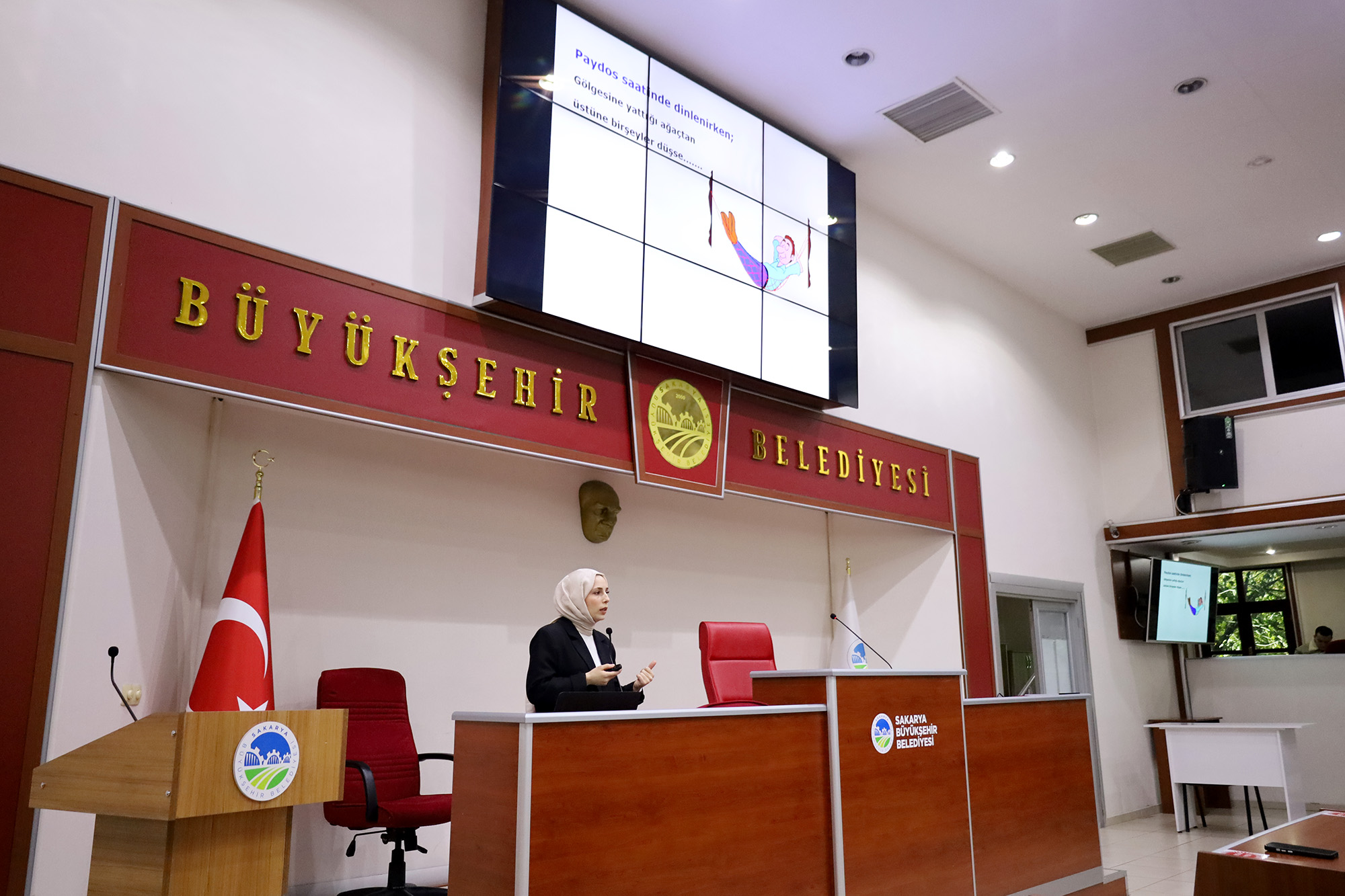 Büyükşehir çalışanlarına iş sağlığı ve güvenliği eğitimi