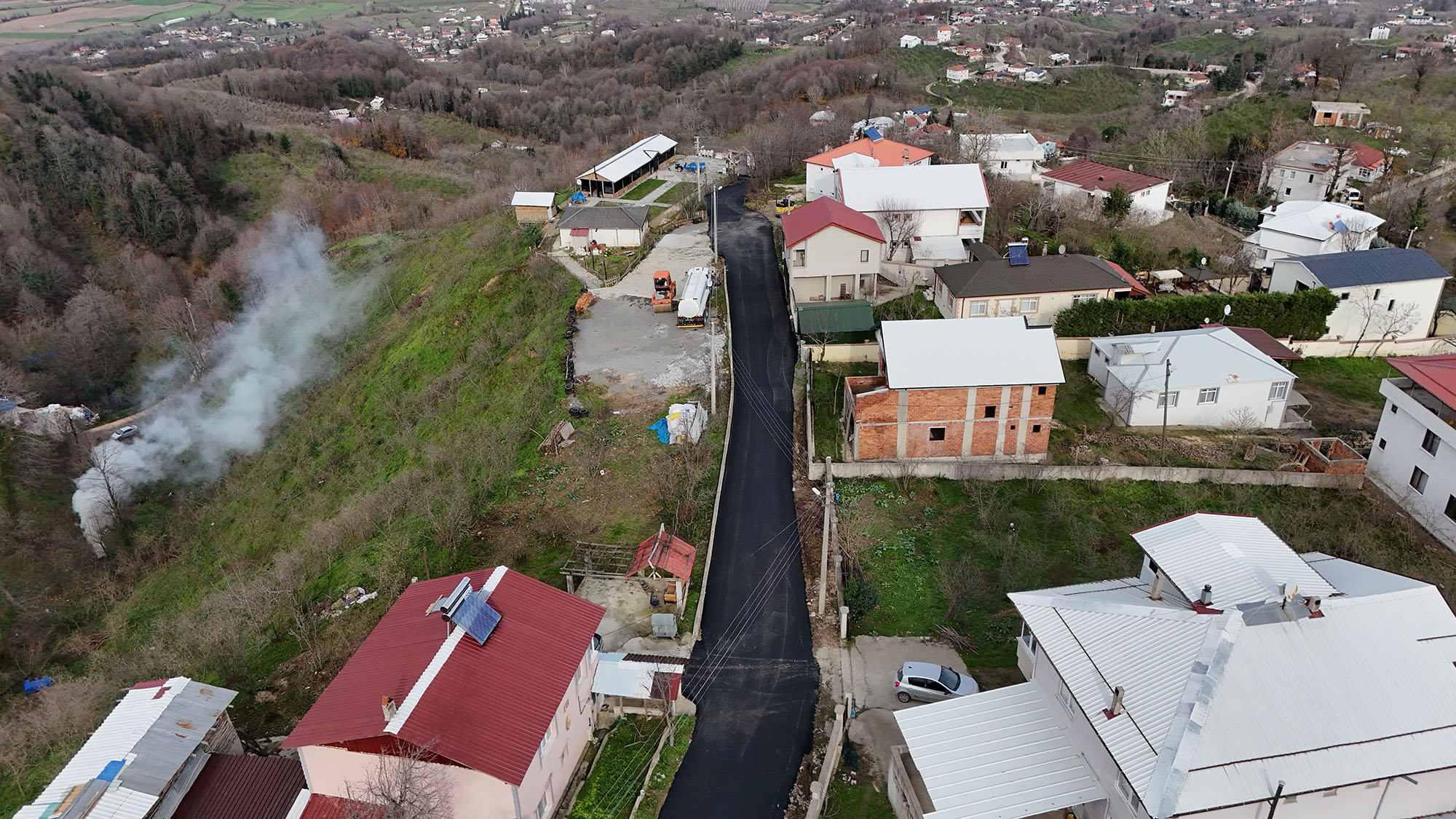 Büyükşehir’den Erenler’de 6 kilometrelik asfalt mesaisi