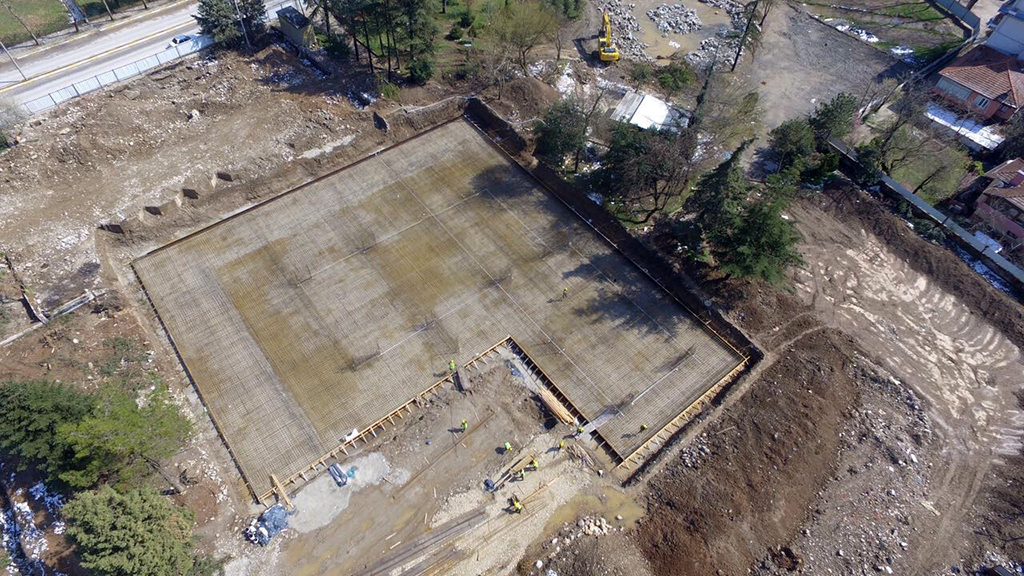 Hendek Park temel atmaya hazırlanıyor