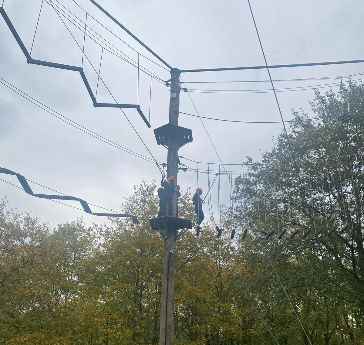 Macera Park’ta adrenalin dolu deneyimle çok şey öğreniyorlar