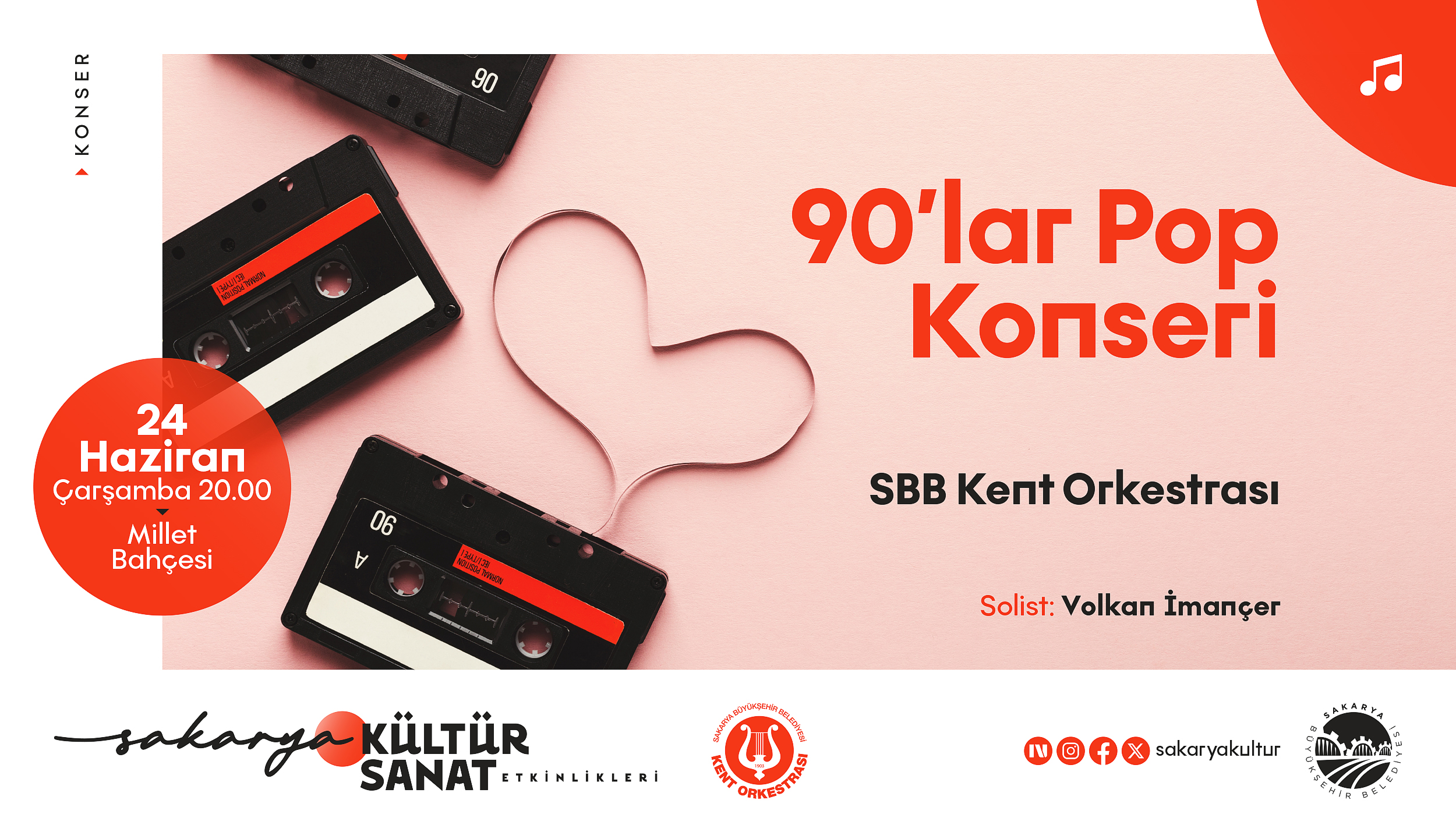 Haziran’da kültür sanat dolu günler Sakaryalıları bekliyor