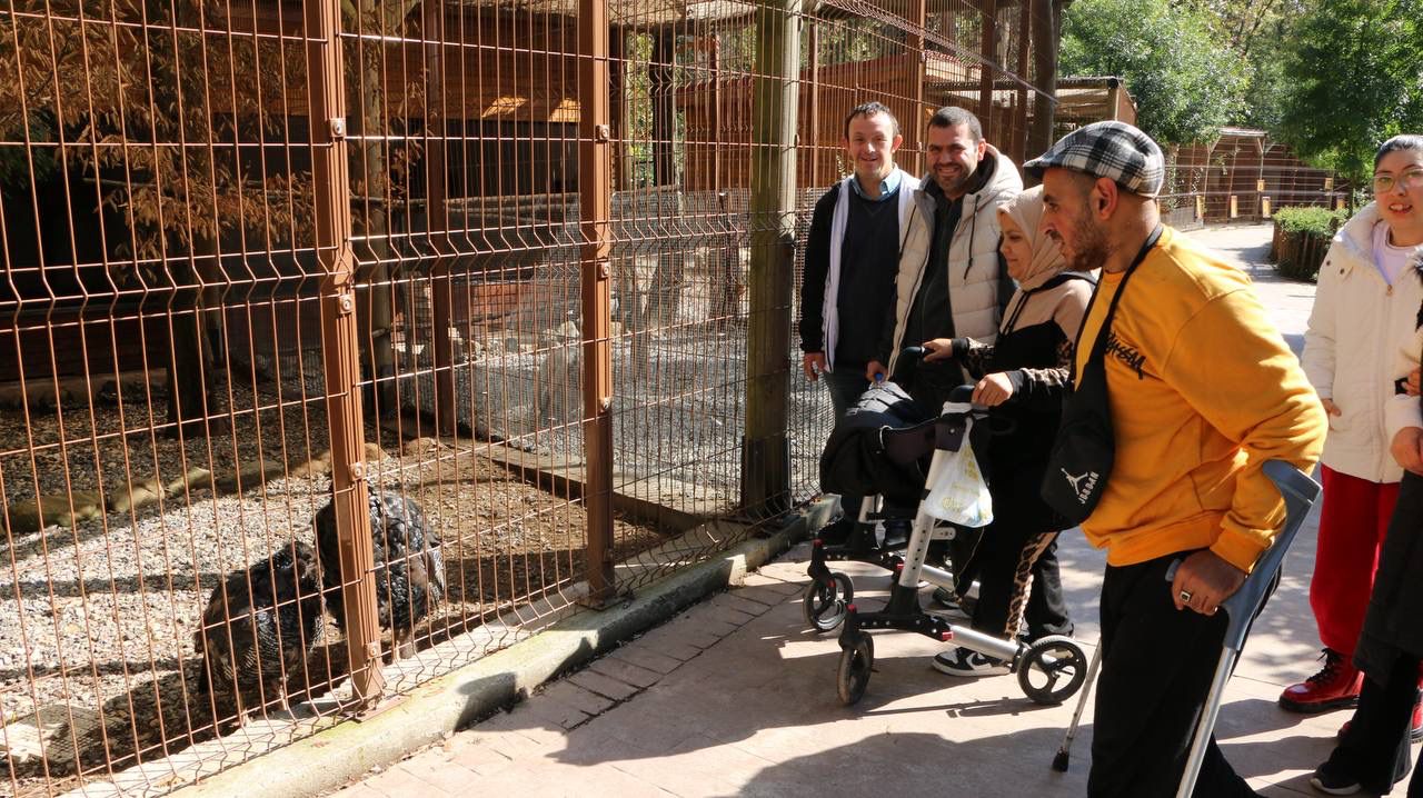 Özel bireyler doğayla iç içe bir gün geçirdi