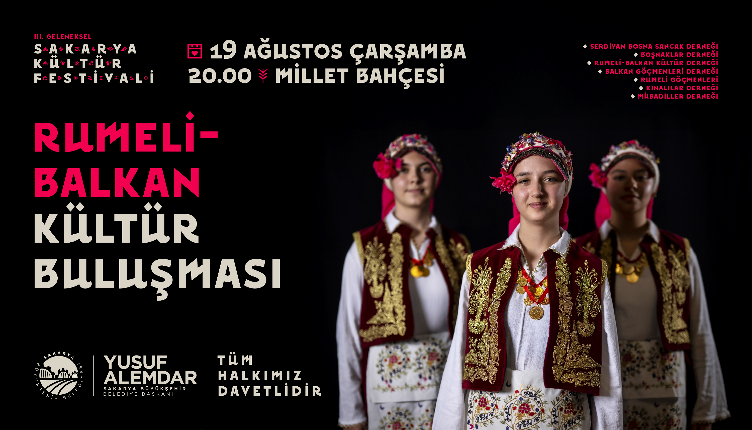 Gelenek bozulmadı, takvim paylaşıldı: Sakarya’da 7 gün sürecek kültür şöleni başlıyor