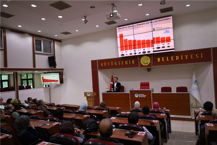Büyükşehir çalışanlarına iş sağlığı ve güvenliği eğitimi
