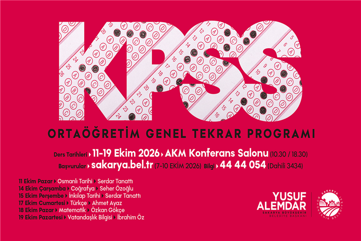 KPSS Ortaöğretim adayları için Genel Tekrar Programı başlıyor
