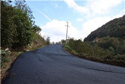 Kuzey kırsalının zirveleri tablo gibi işleniyor