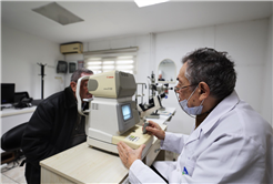 Tıp Merkezi’nde çiçeklerle karşılayıp hem sağlığa hem de maneviyata şifa oldular