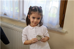 SAMEK atölyelerinde minikler seramikle, gençler tezhiple tanıştı