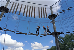 Macera Park’ta adrenalin dolu deneyimle çok şey öğreniyorlar