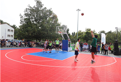 Aziz Duran Parkı’nda 3x3 sokak basketbolu şöleni: 250’den fazla sporcu parkede ter döktü