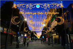 Çark Caddesi’nde ışıl ışıl Ramazan 