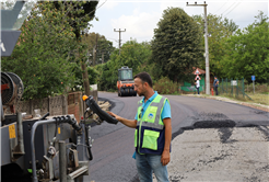 Adapazarı ve Serdivan’ın kırsalında kritik güzergâh Büyükşehirle sil baştan 