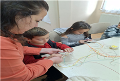 SAMEK’lerde ilk kez: Ara tatil anne-çocuk atölyeleriyle renklendi